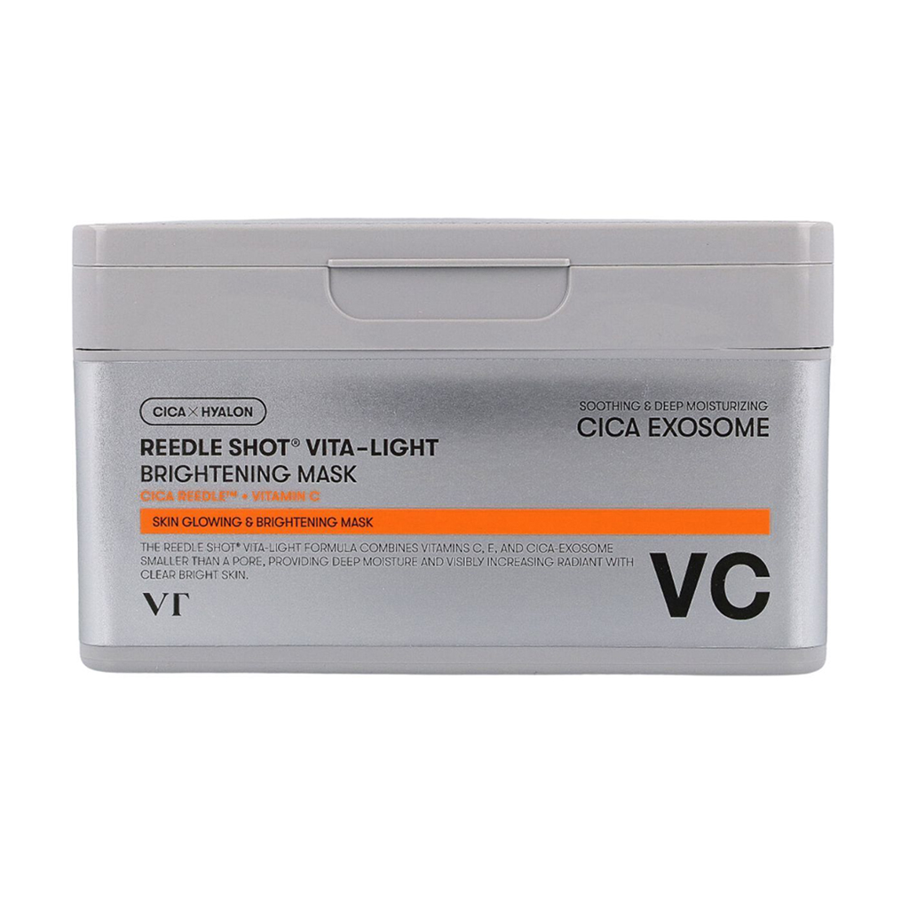 Тканинна маска для обличчя VT Cosmetics Reedle Shot Vita-Light Brightening Mask, 320 г, 30 шт